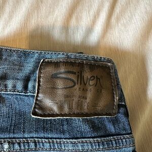 Men’s silver jeans